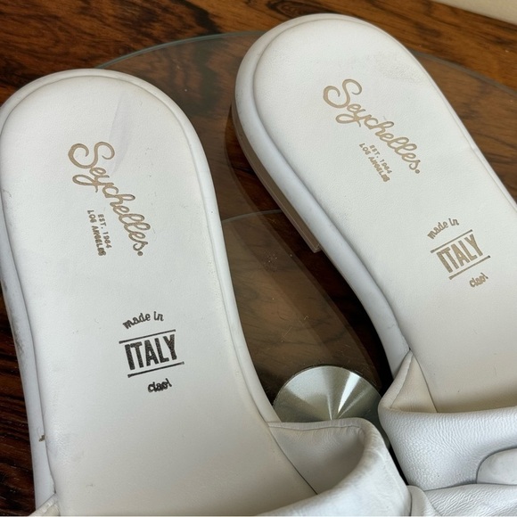 Seychelles Tulum Sandal in Off White Leather - Picture 13 of 15